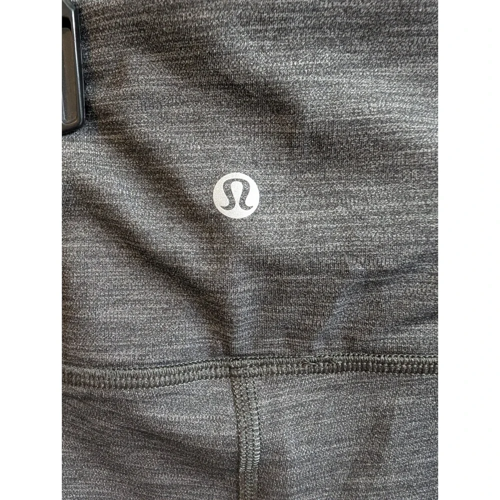 Lululemon Pace Rival Mid Rise‎ Crop Leggings  Pockets Luxtreme 26Wx31L - Size 4